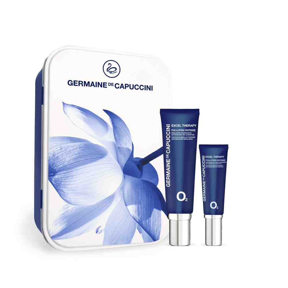 Набір Duo Soft Skin: скраб-пінка Excel O2 + лосьйон Options