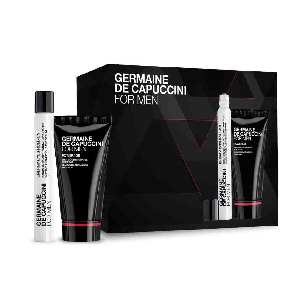 Набір For Men: емульсія Powerage 50 мл + емульсія для повік 10 мл