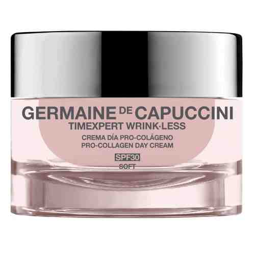 TE WRINK-LESS PRO-COLLAGEN CREAM SPF 30 Soft/Крем денний проти зморшок з Біоферментами та Пептидним комплексом SPF 30 для нормальної/комбінованої шкіри 50 мл